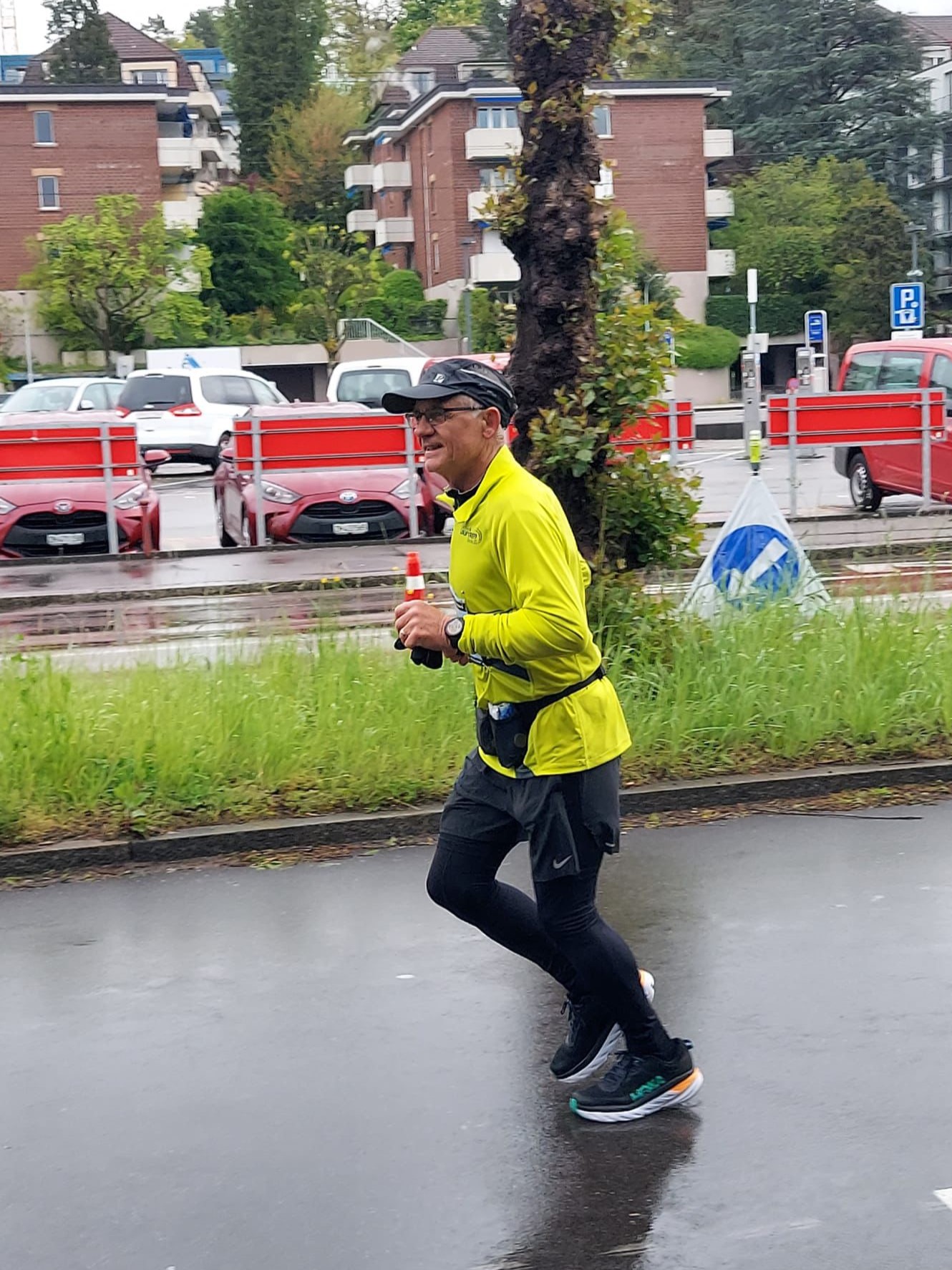 Giovanni zügig unterwegs